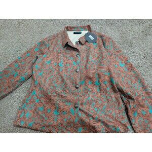 NWT Sterling Kreek Blazer Jacket Grand Entry Glam Buttons Cute Western Soft 3X